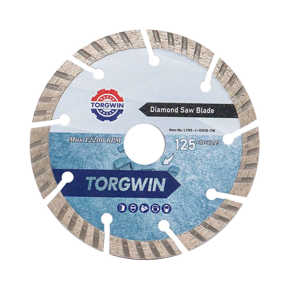 125mm segmenterat diamantsågblad för skärning av granit 125mm segmenterat diamantsågblad för skärning av granit