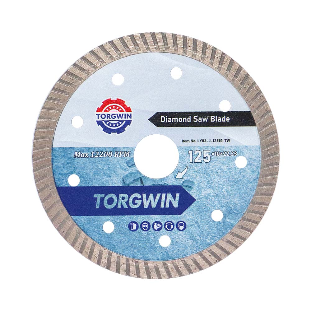 125mm turbo diamant såg blad för att klippa granit