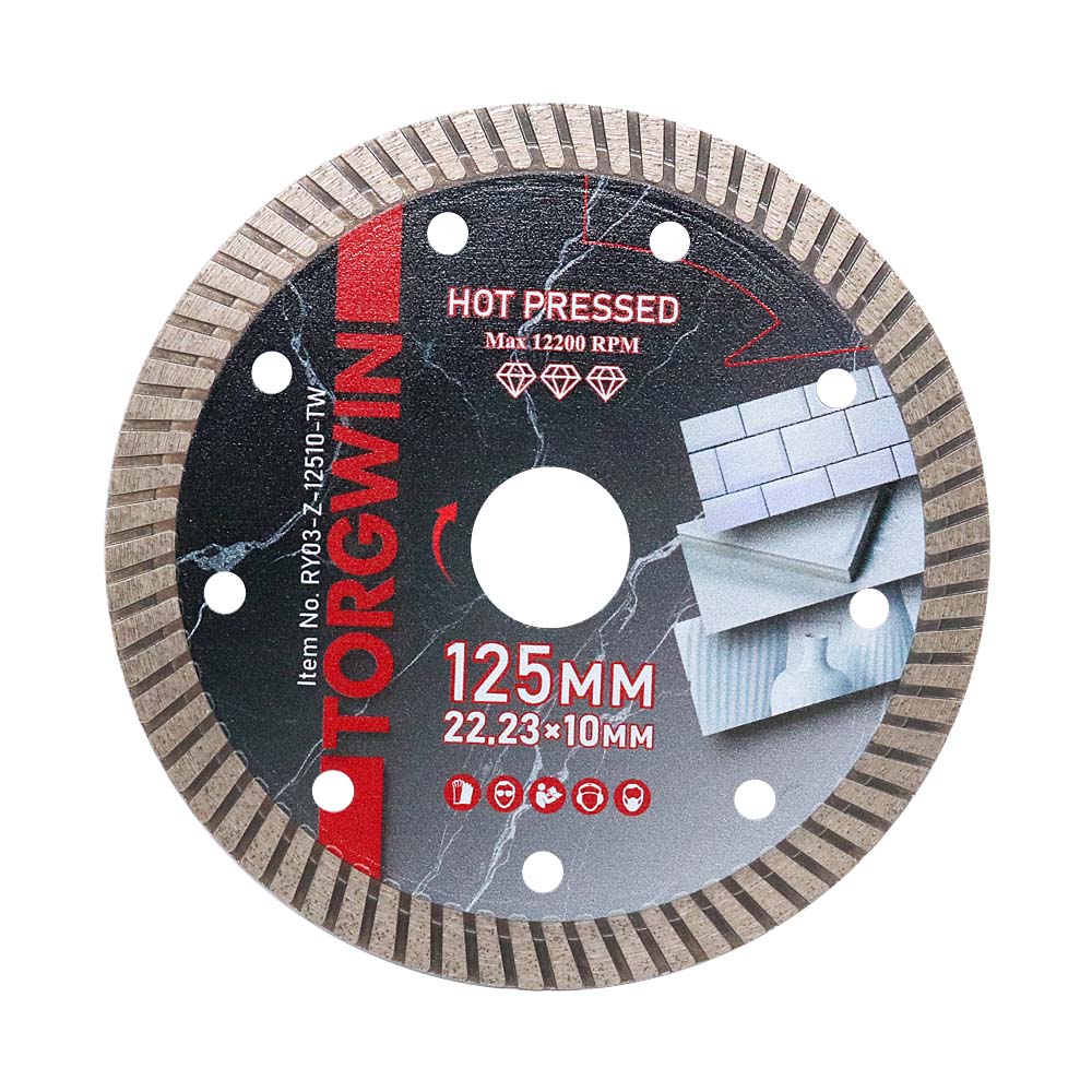 Hot Pressed Turbo Diamond Saw Blade Pro för kakel