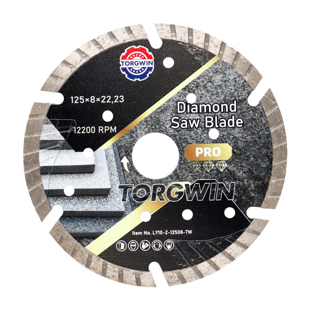 Segmenterad diamant såg Blade för att klippa marmor